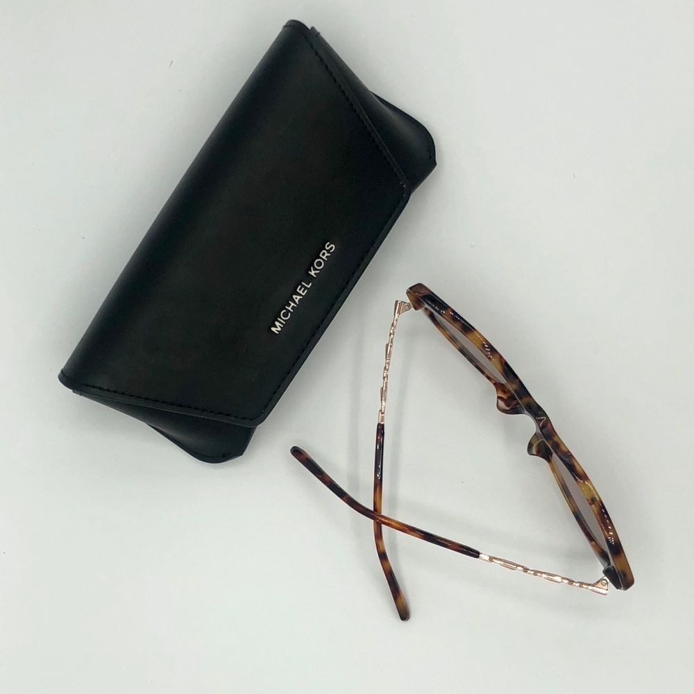 Michael Kors Galapagos Sunglasses Pink Tortoise - Picture 5 of 6